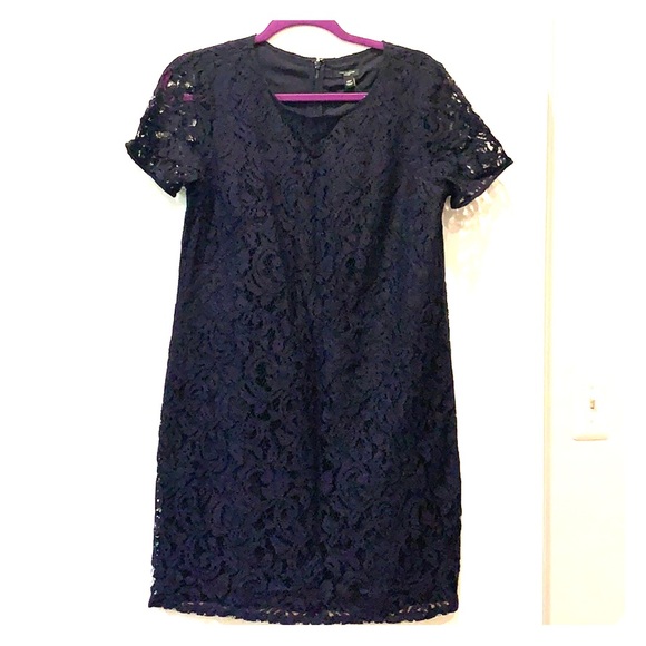 Ann Taylor | Dresses | Navy Blue Lace Dress | Poshmark Ann Taylor | Dresses | Navy Blue Lace Dress | Poshmark